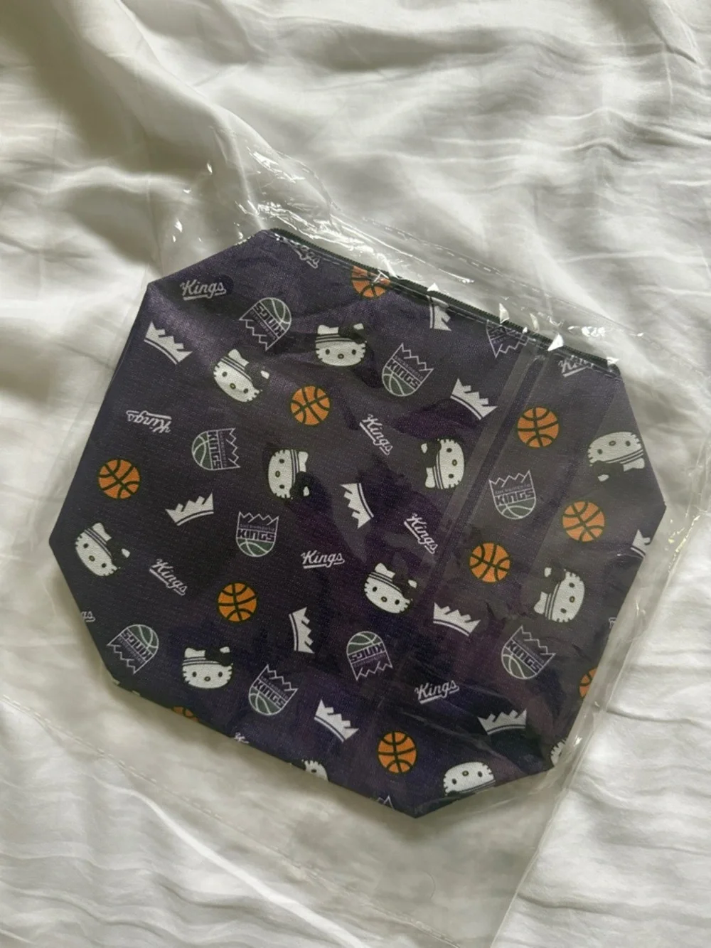 Hello Kitty and Kings Basketball Collab Pencil Pouch